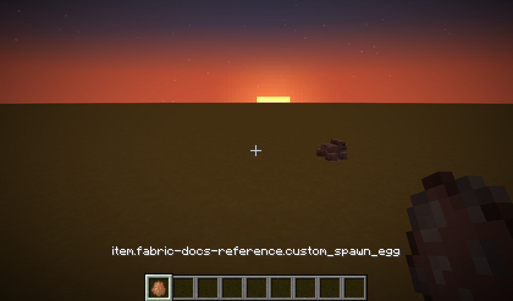 Spawn-Ei Item mit Client Item