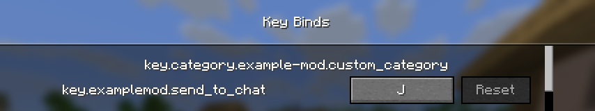 Untranslated Key Category and Mapping