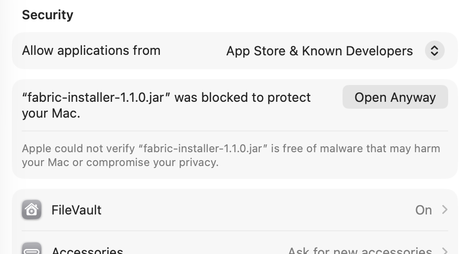 macOS System Settings